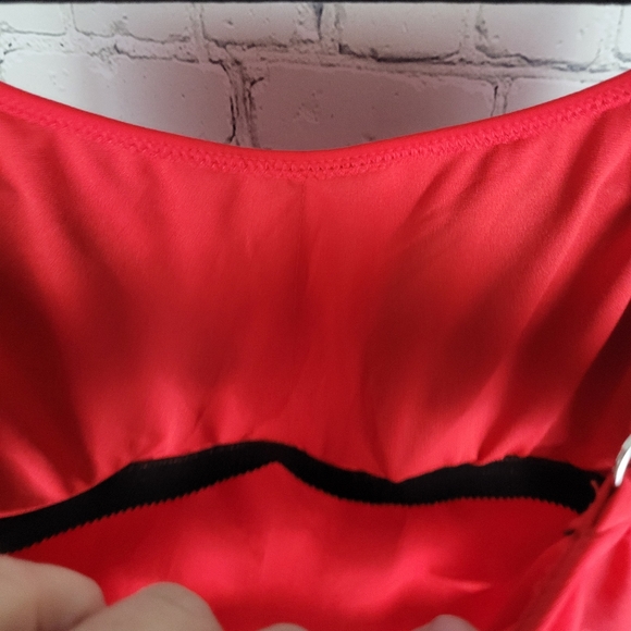 SHADE & SHORE | cutout shelf bra one piece swim bathing suit - Picture 3 of 6